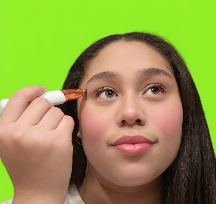 Depiladora facial de precisión indolora RECARGABLE 