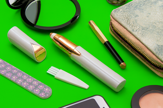 Depiladora facial de precisión indolora  Recargable.